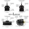 Drill Brush Power Scrubber By Useful Products 5 in W 5 in L Brush, Black K-42OS-2L-QC-DB - alternate 7